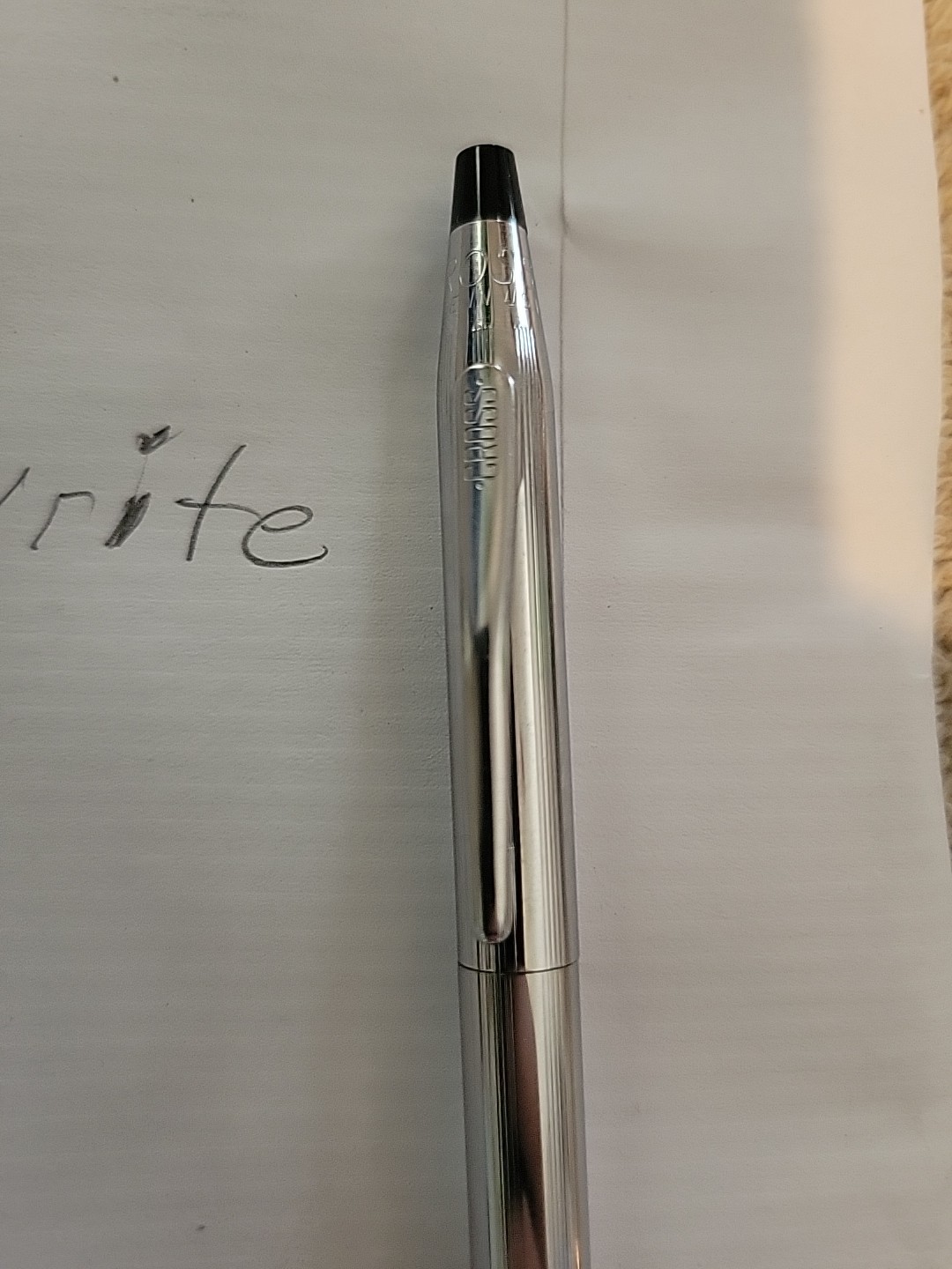 Vintage Cross Chrome Twist Click Mechanical Pencil Works