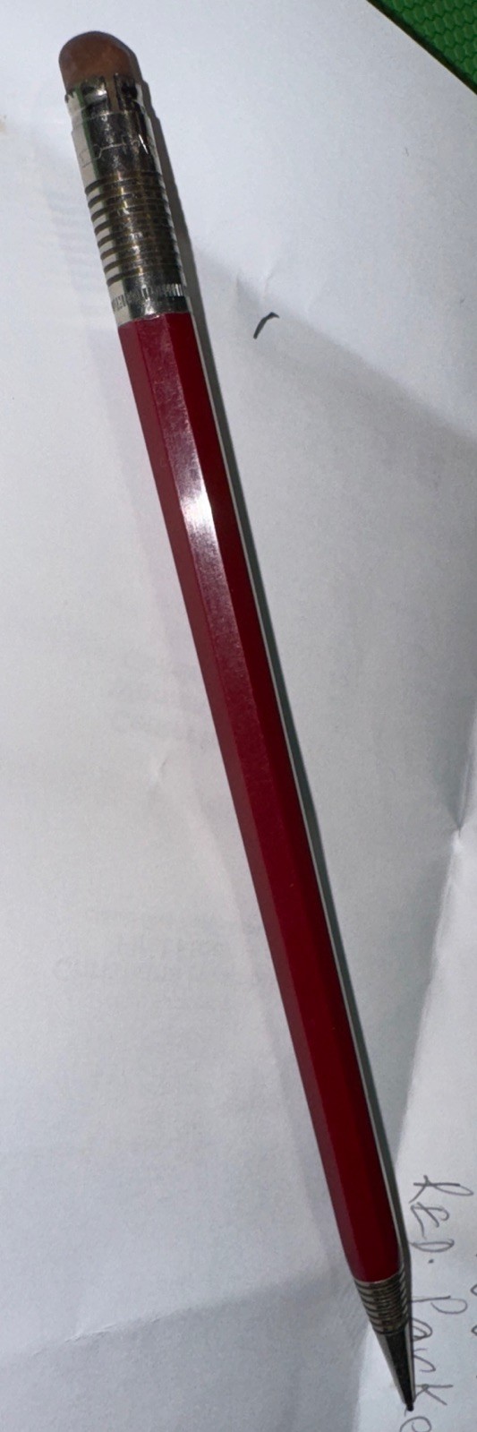 Vintage Red Parker Mechanical Pencil 6.5”