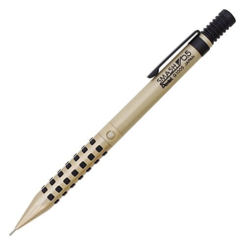 Pentel Mechanical Pencil Smash 0.5mm Q1005-XKS Champagne Gold 0.5mm