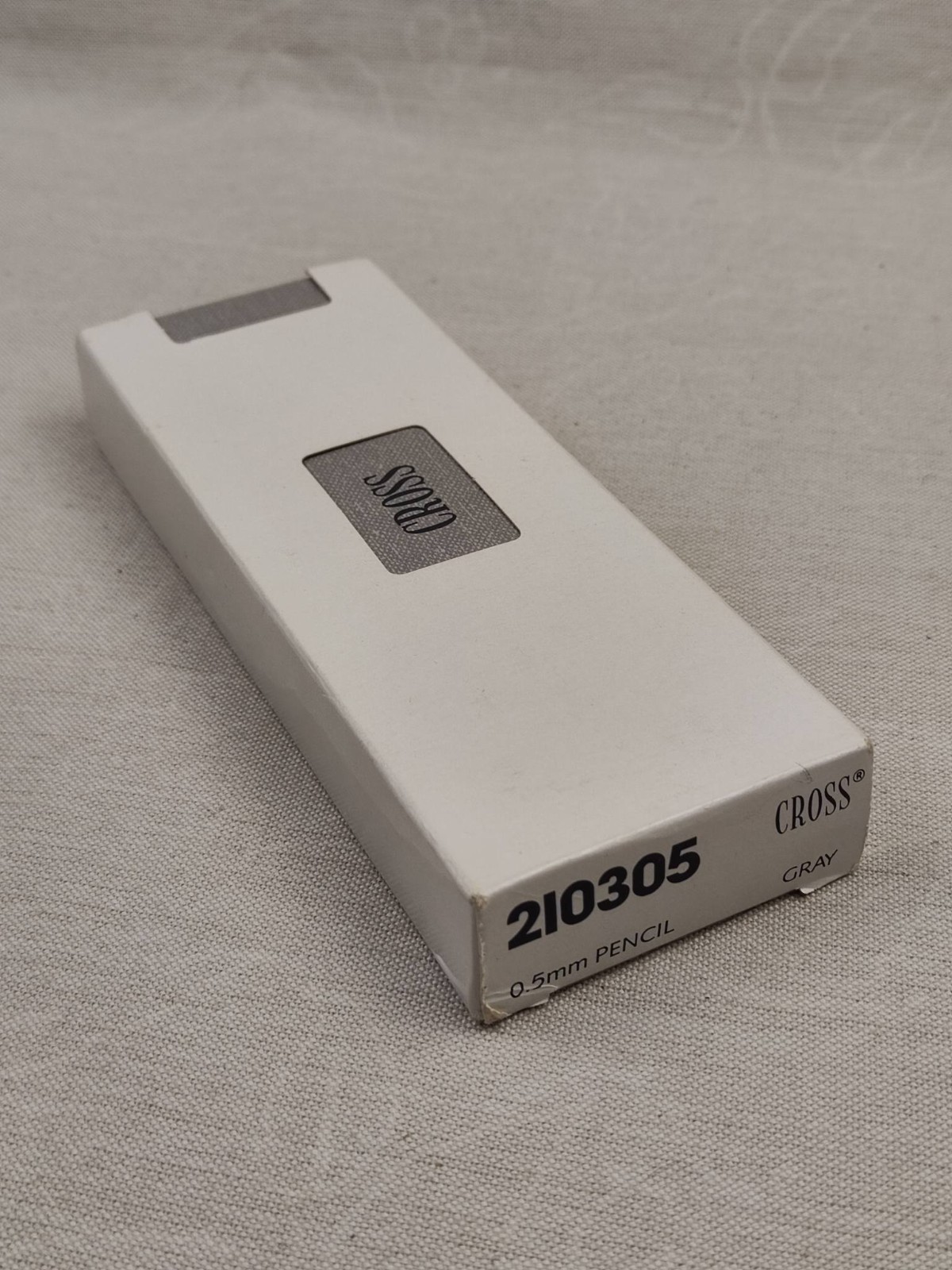 NOS Vintage Cross Classic Century Satin Matte Gray 0.5mm Mechanical Pencil