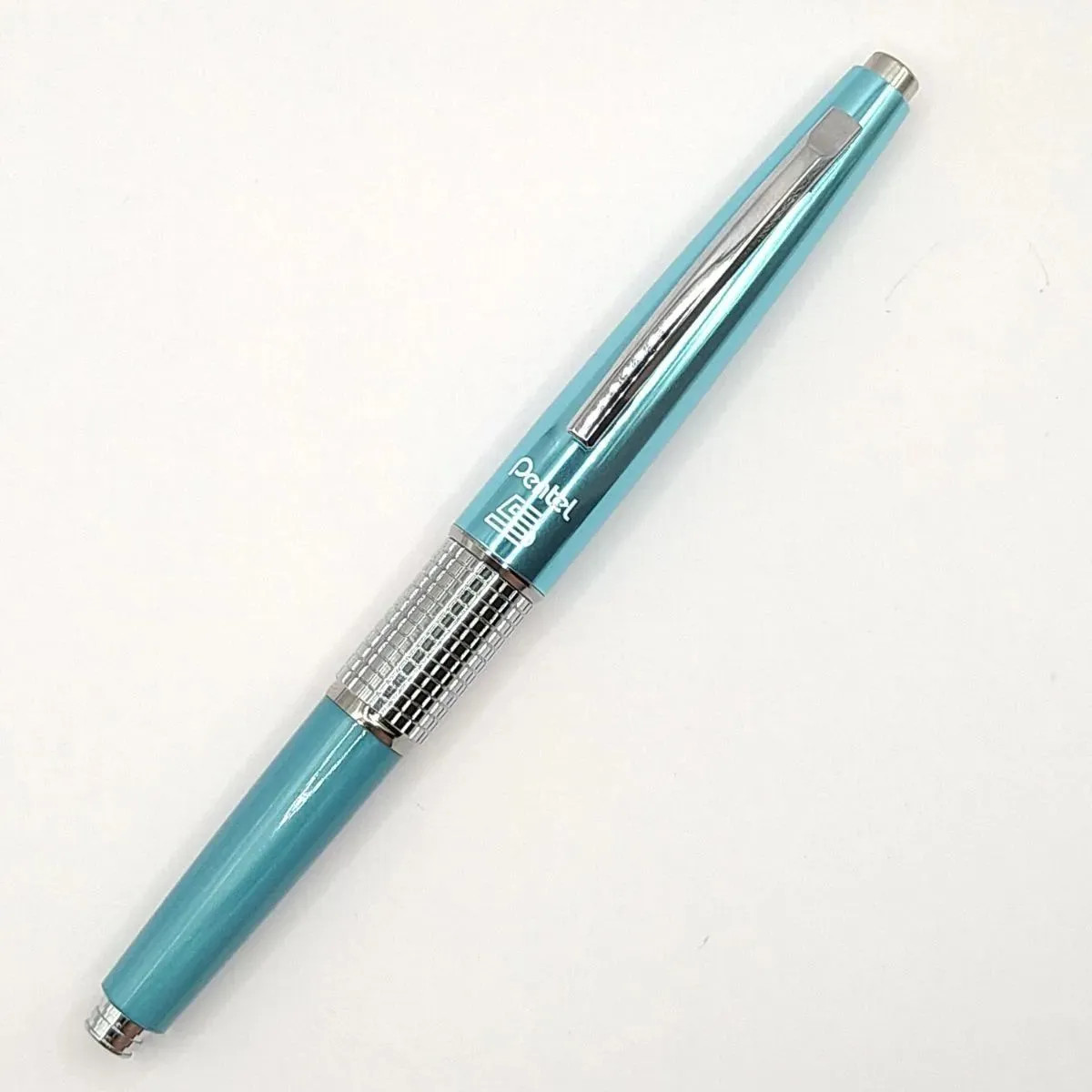 Pentel Sharp Kerry Mechanical Pencil Sky Blue Half Millimeter P1035SKS Case New
