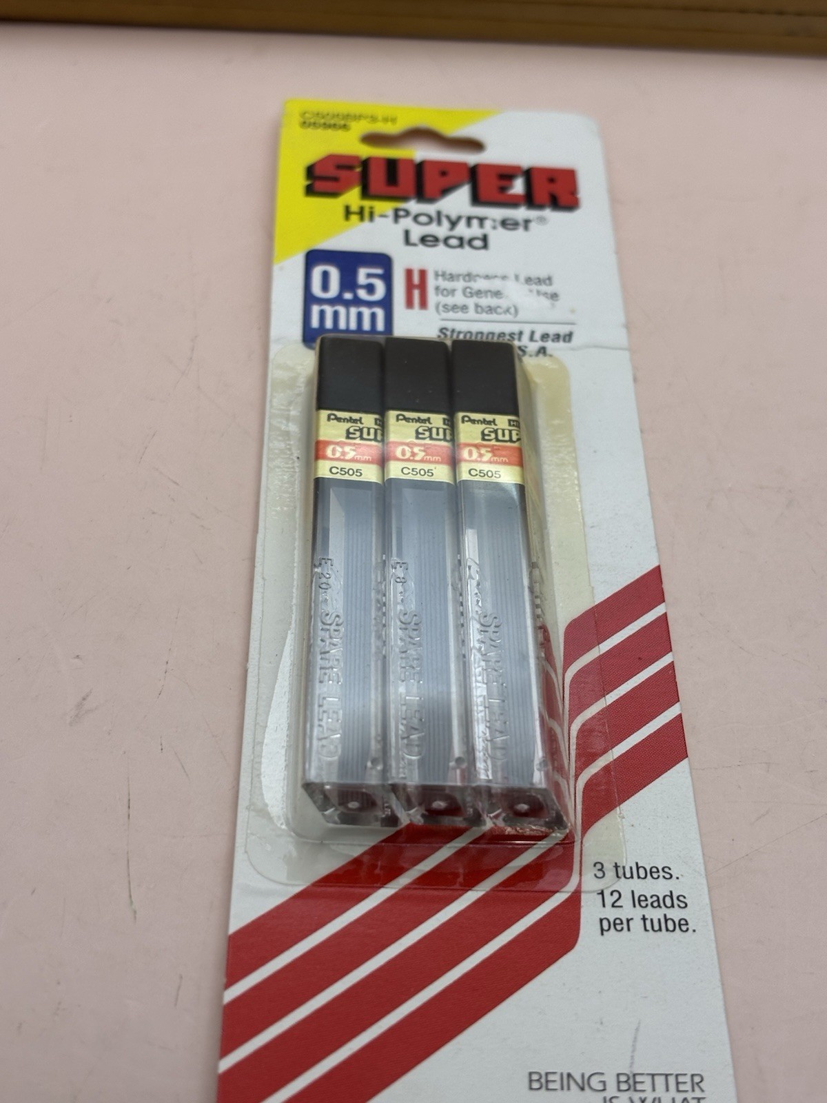Lead pencil leads Lot of 7 Tubes for total of 84 leads