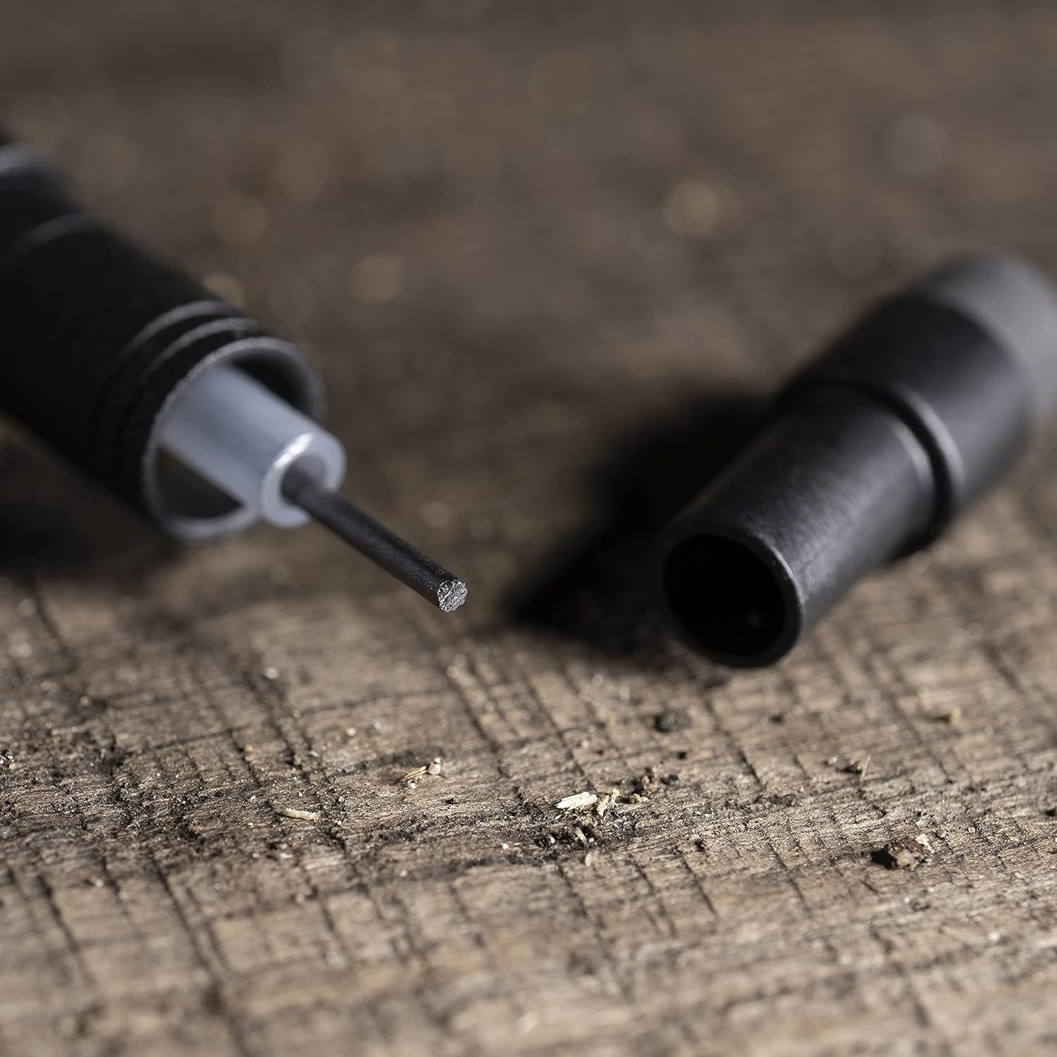 Weatherproof Mechanical Pencil, Olive Drab Barrel, 1.3Mm Black