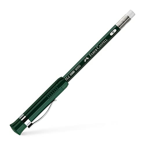 Faber-Castell Perfect Pencil Castell 9000 in Gift Box – #2 Pencil with Built-in