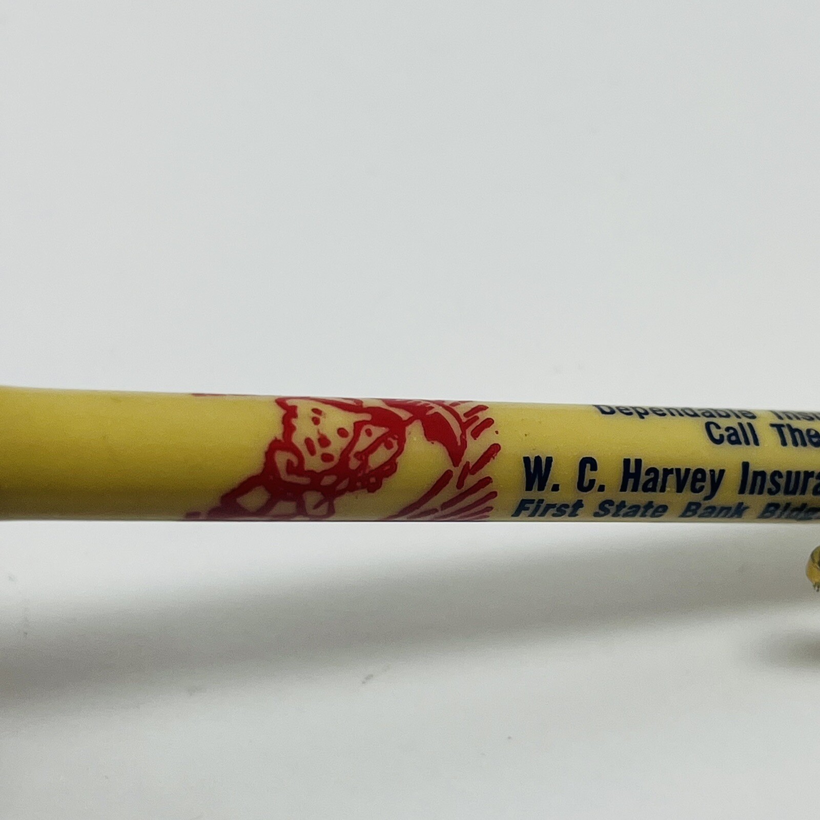 W.C. Harvey Insurance Britt IA Iowa APCO Advertising Promo Mechanical Pencil
