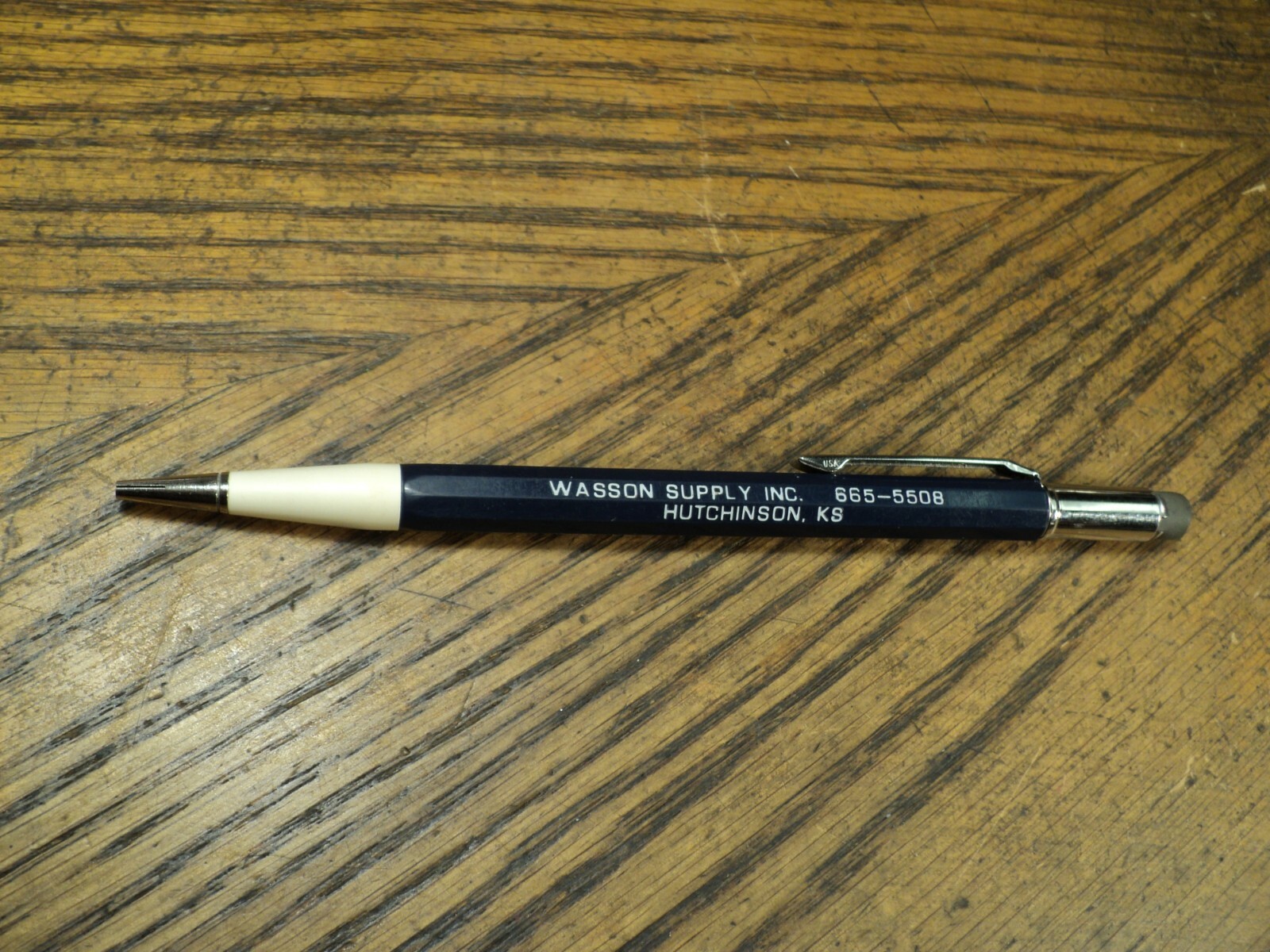 Vintage Autopoint Mechanical Pencil Wasson Supply Inc Hutchinson KS 3