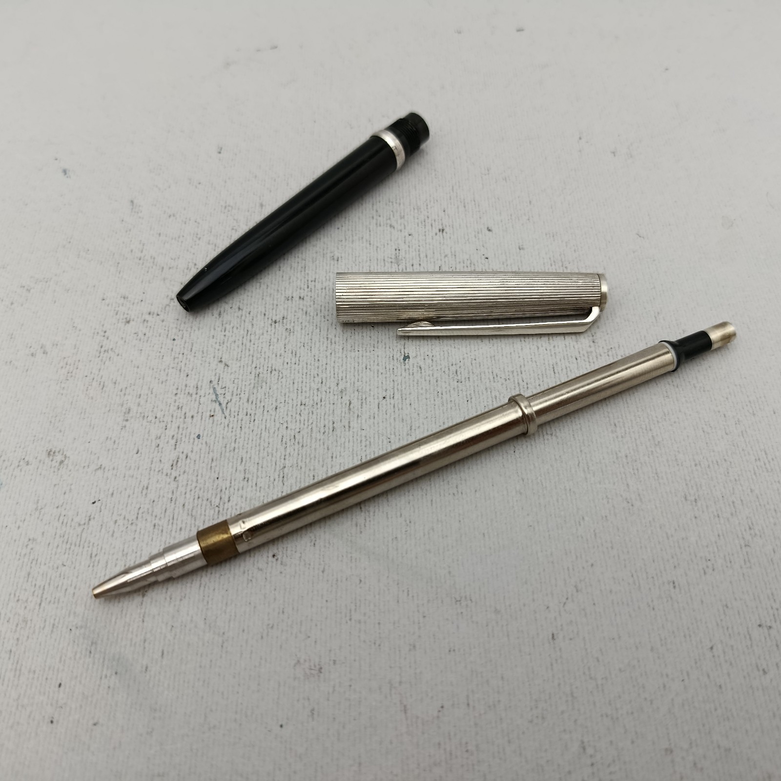 Montblanc No. 166 Sterling Silver 925 Mechanical Pencil 1.18mm Ultra Rare