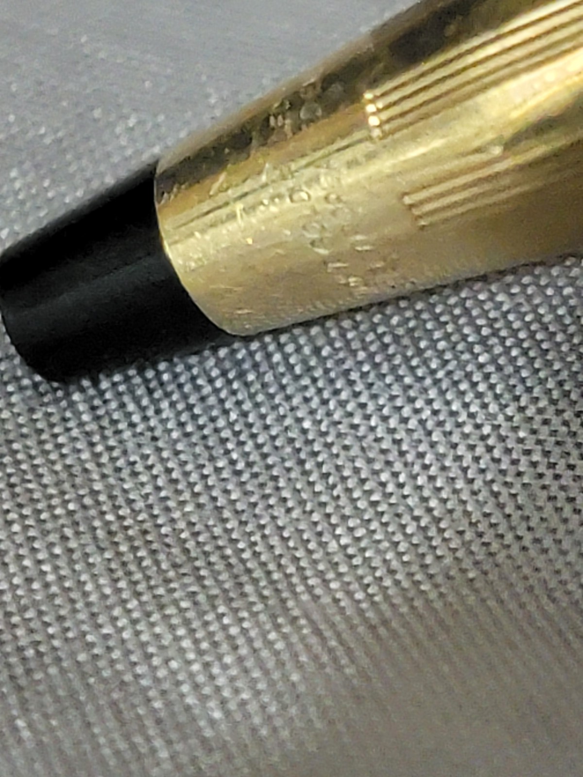 Vintage CROSS Gold Filled Mechanical Pencil USA GULF Gas Emblem