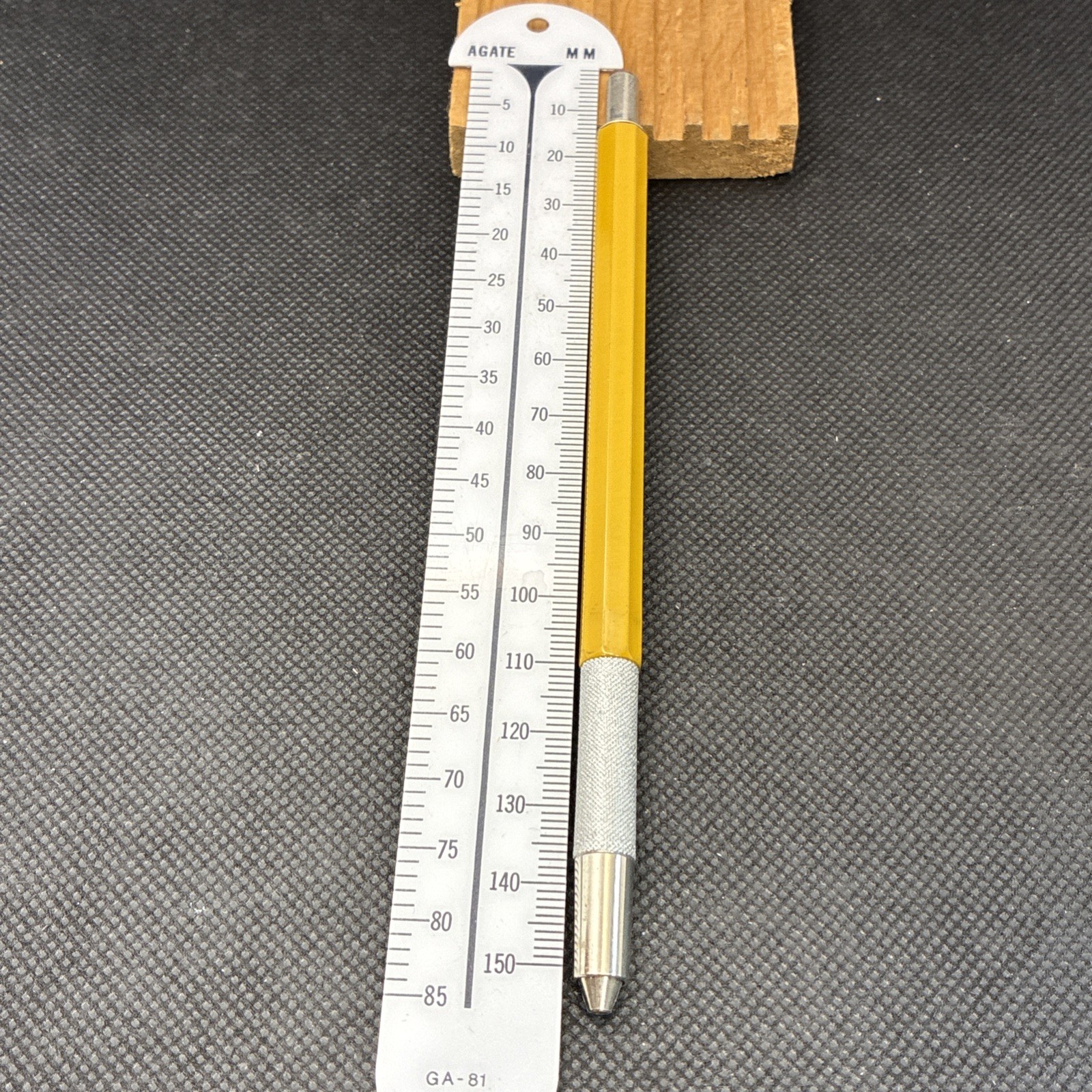 Vintage KOH-I-NOOR 5616 For All Degrees Yellow Mechanical Drafting Pencil
