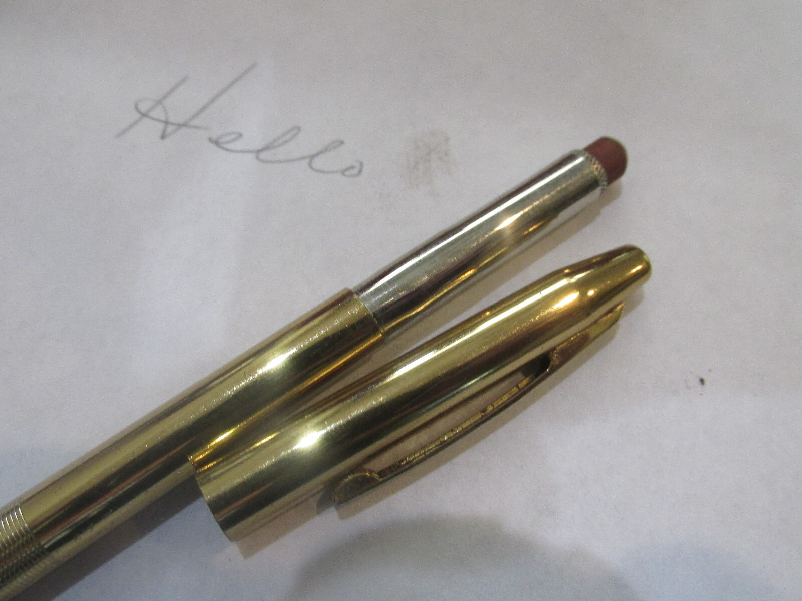 CENTENNIAL MECHANICAL PENCIL & PEN SET + RED VELVET PRESENTATION BOX