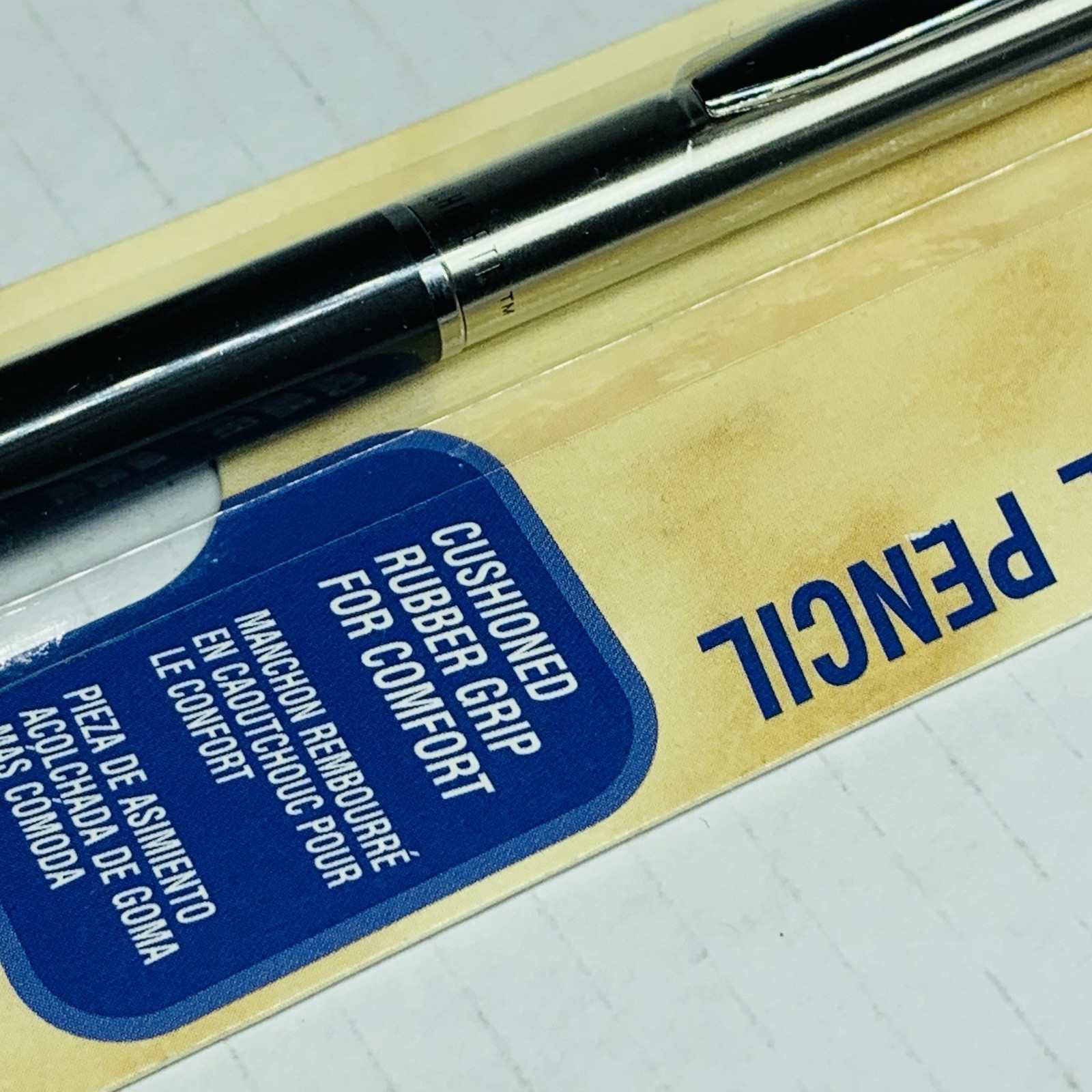 Sanford Silhouette Pencil 0.5mm Pencil Cushion Grip #51515 NEW 1996 Vintage NOS