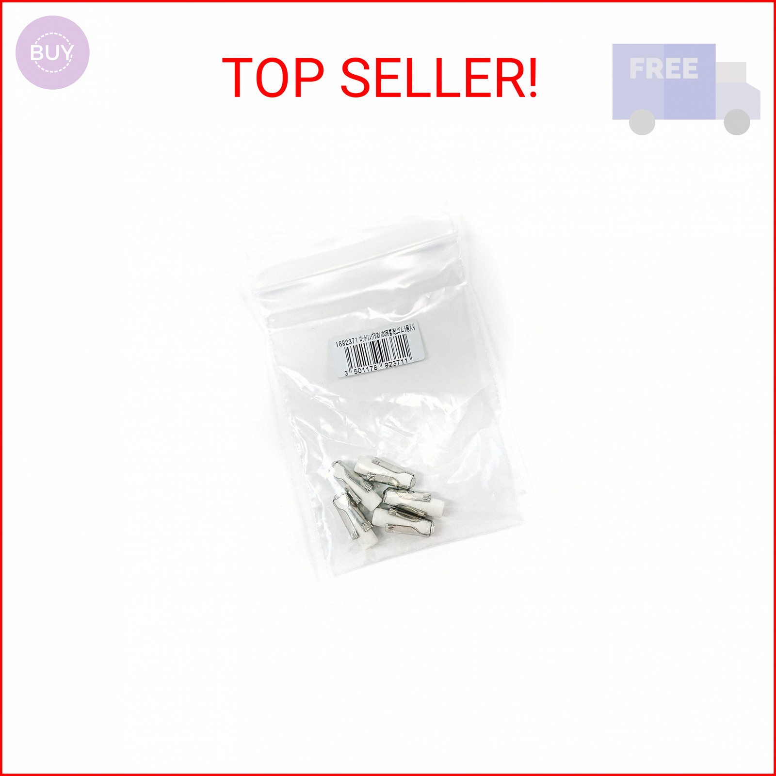 Rotring Mechanical Refill Erasers for 600 and 500 Pencils, 5-Pieces (502720)