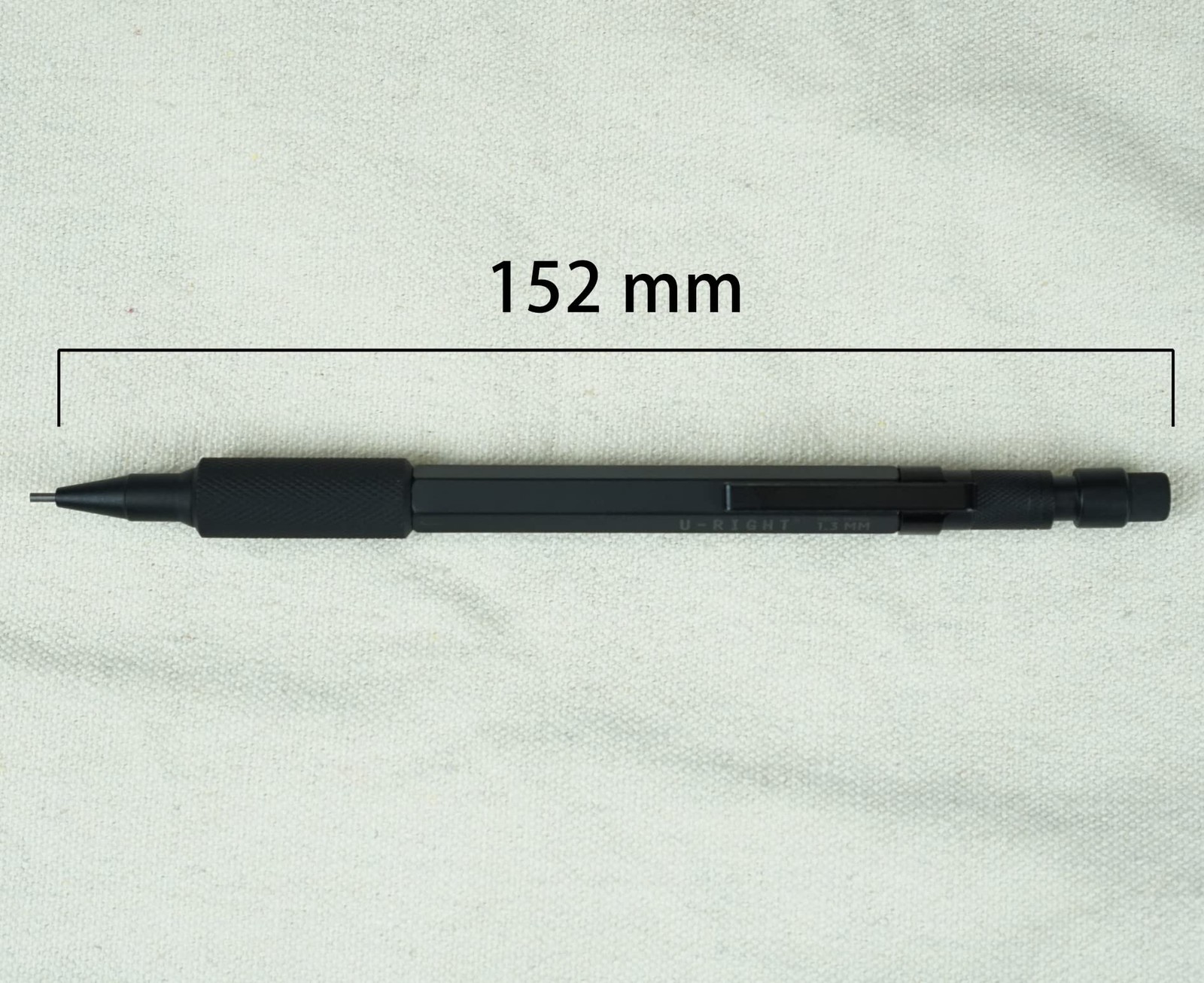 1.3 mm Mechanical Pencil Black Weatherproof Heavy Duty Drafting Tool
