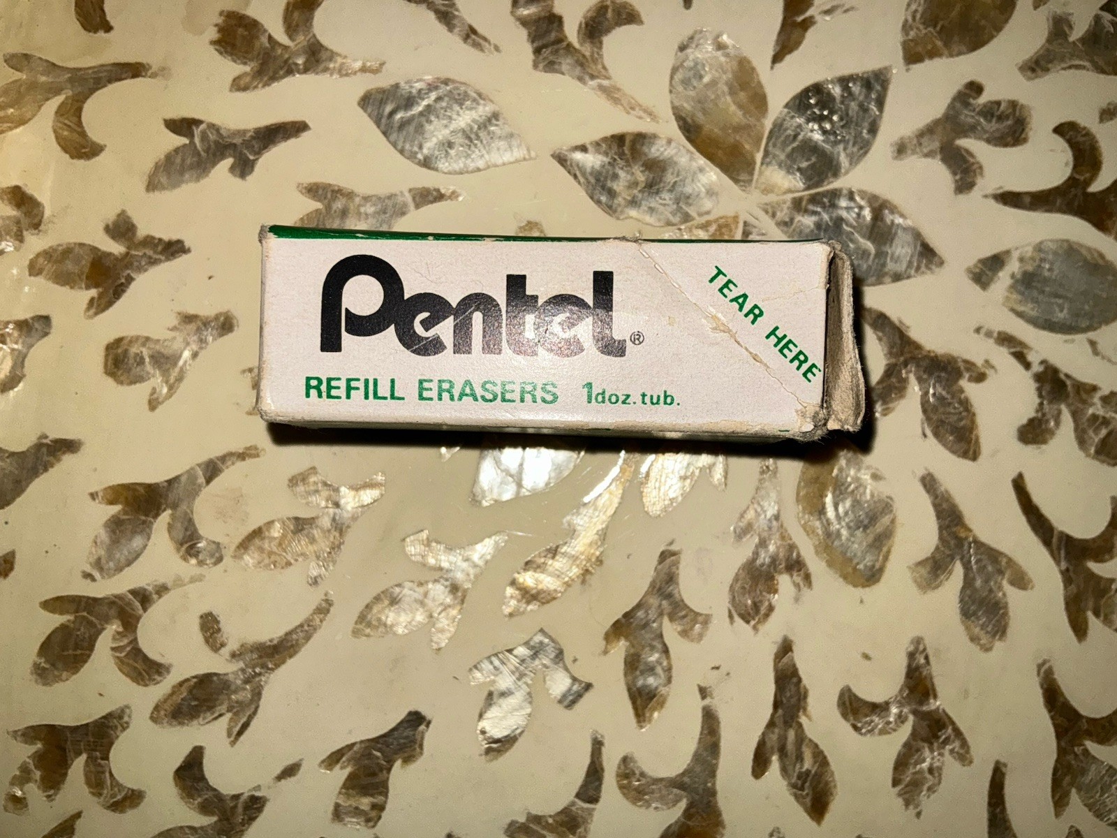 Vintage Pentel Mechanical Pencil Refill Erasers #Z2-1 Green – 1 box- New OS