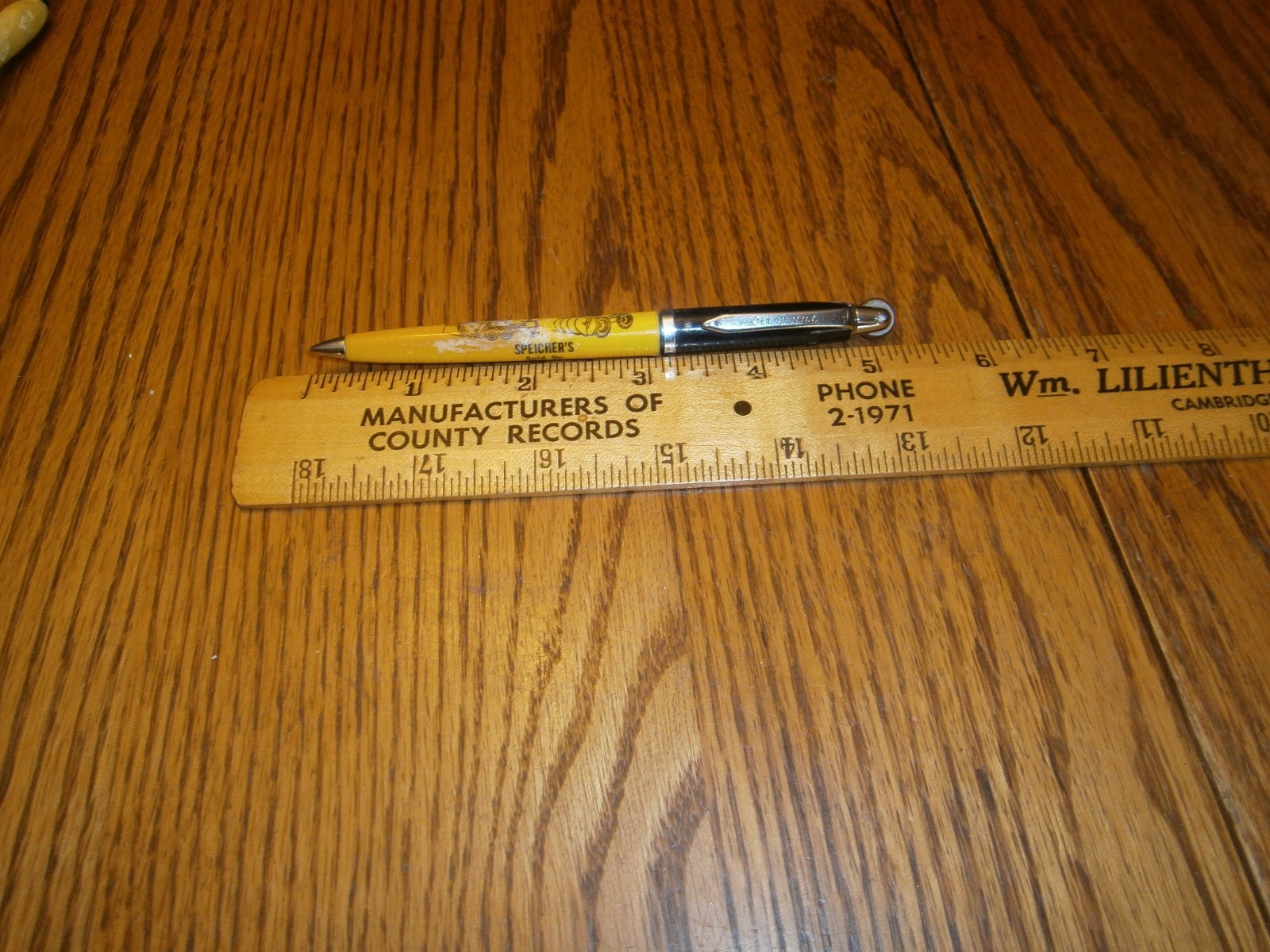 VINTAGE MECHANICAL PENCIL RITEPOINT SPEICHER’S CELINA OHIO ANCHOR SALES PH 2147