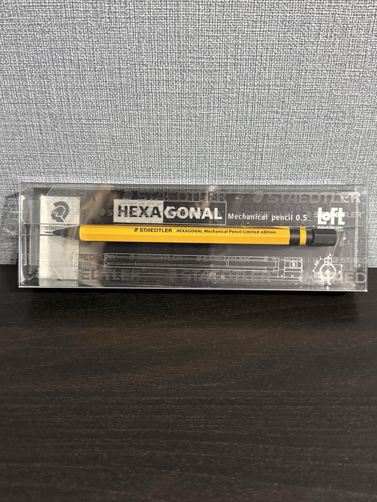 Staedtler Hexagonal Mechanical Pencil 0.5mm Loft Limited Yellow Japan