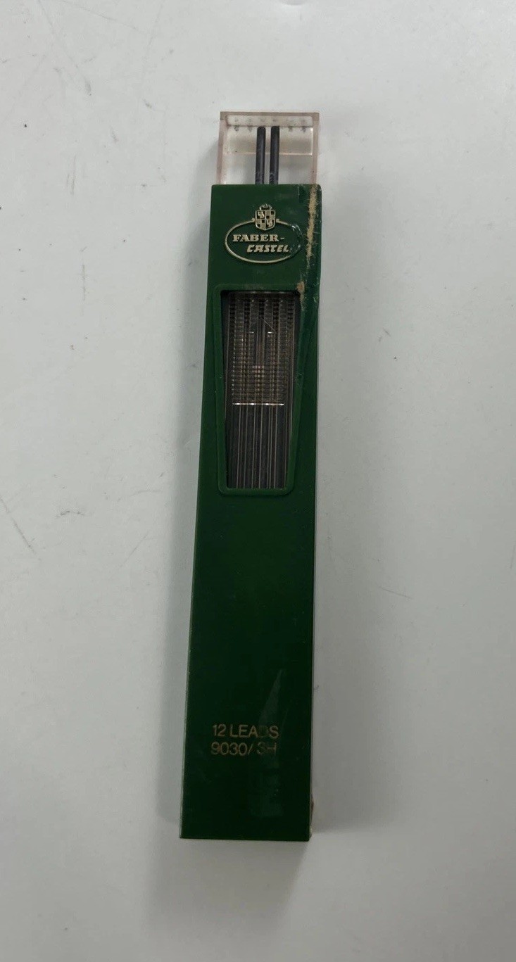 VTG Lot of 3 A.W. Faber Castell 9030 3H F 4H Drawing Lead Germany