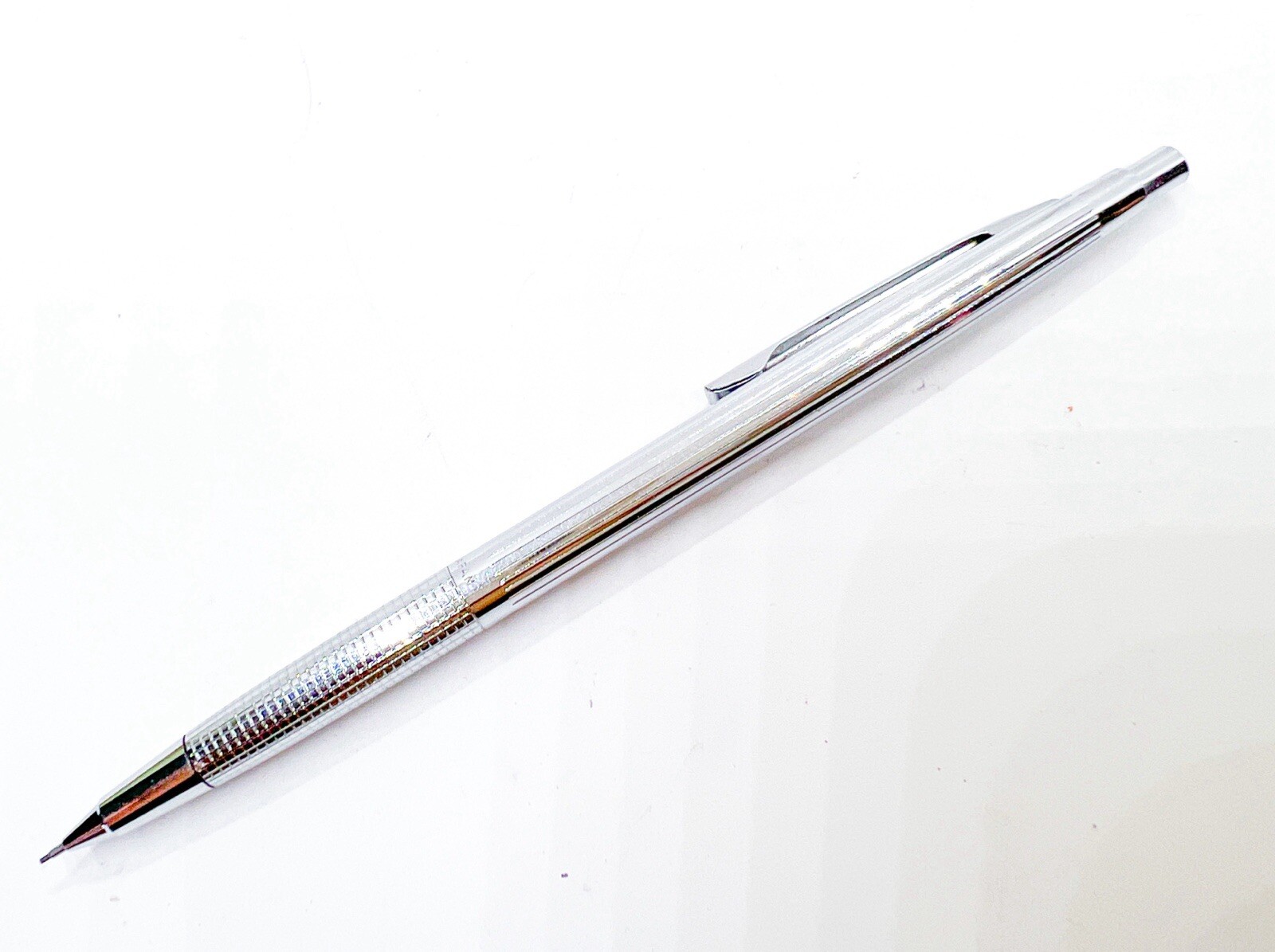 Vintage Pentel PS1045 Mechanical Pencil 0.5mm Slim Sliding Sleeve Japan