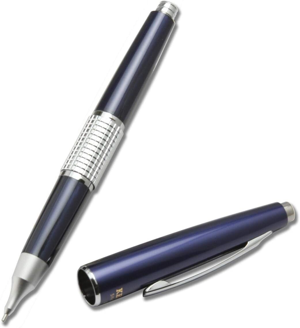 Pentel Sharp Kerry Automatic Pencil, 0.7mm Lead 1 Count (Pack of 1), Blue