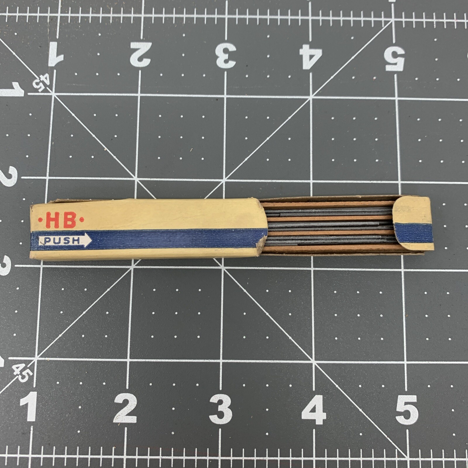 Vintage EBERHARD FABER Mongol 4015 Mechanical Pencil Long Thin Lead 4″ HB