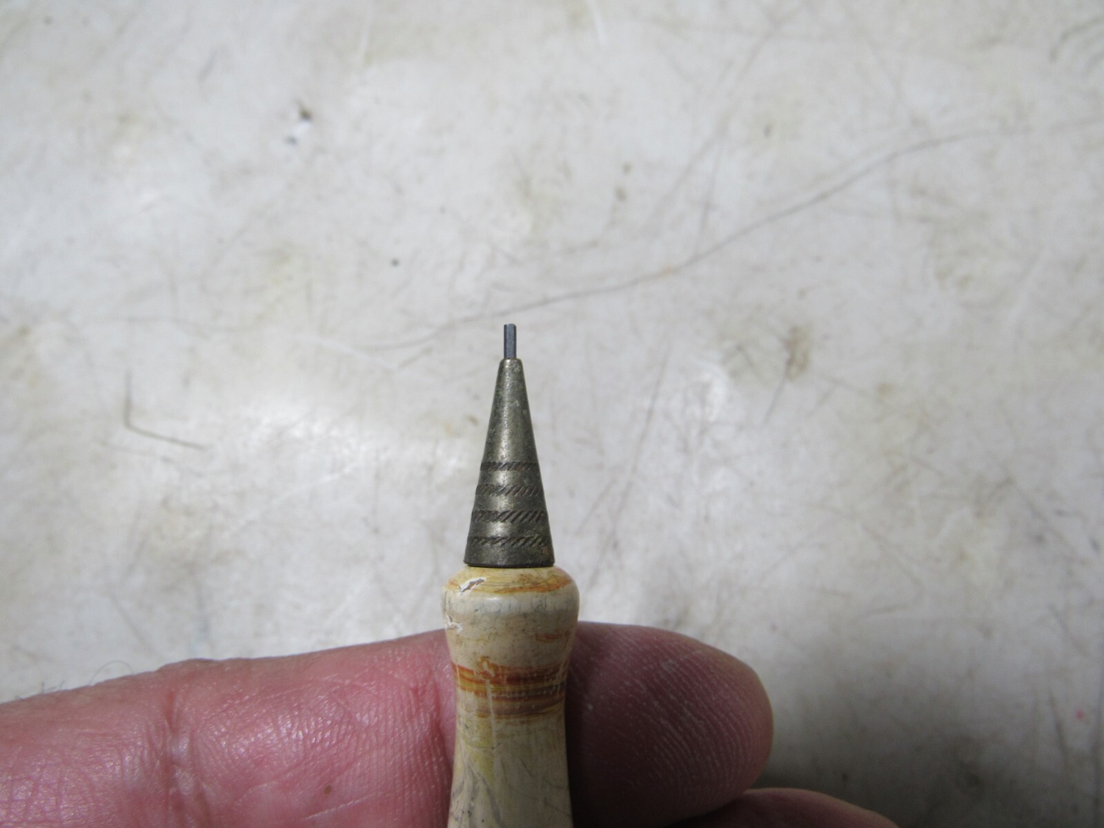 Vintage/Antique Zaner-Bloser Wooden Multicolor Design Mechanical Pencil Works