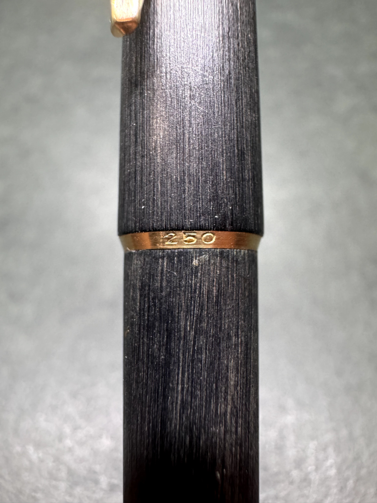 MONTBLANC No.250 Pix Matt-Black Vintage 0.9mm Pusher-Knock Mechanical Pencil