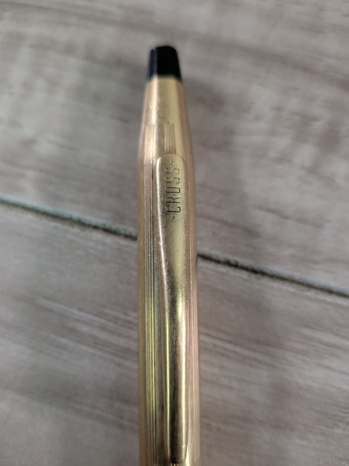 Vintage Cross Mechanical Pencil 1/20 12 KT Gold Filled Made In USA ( WORKING )