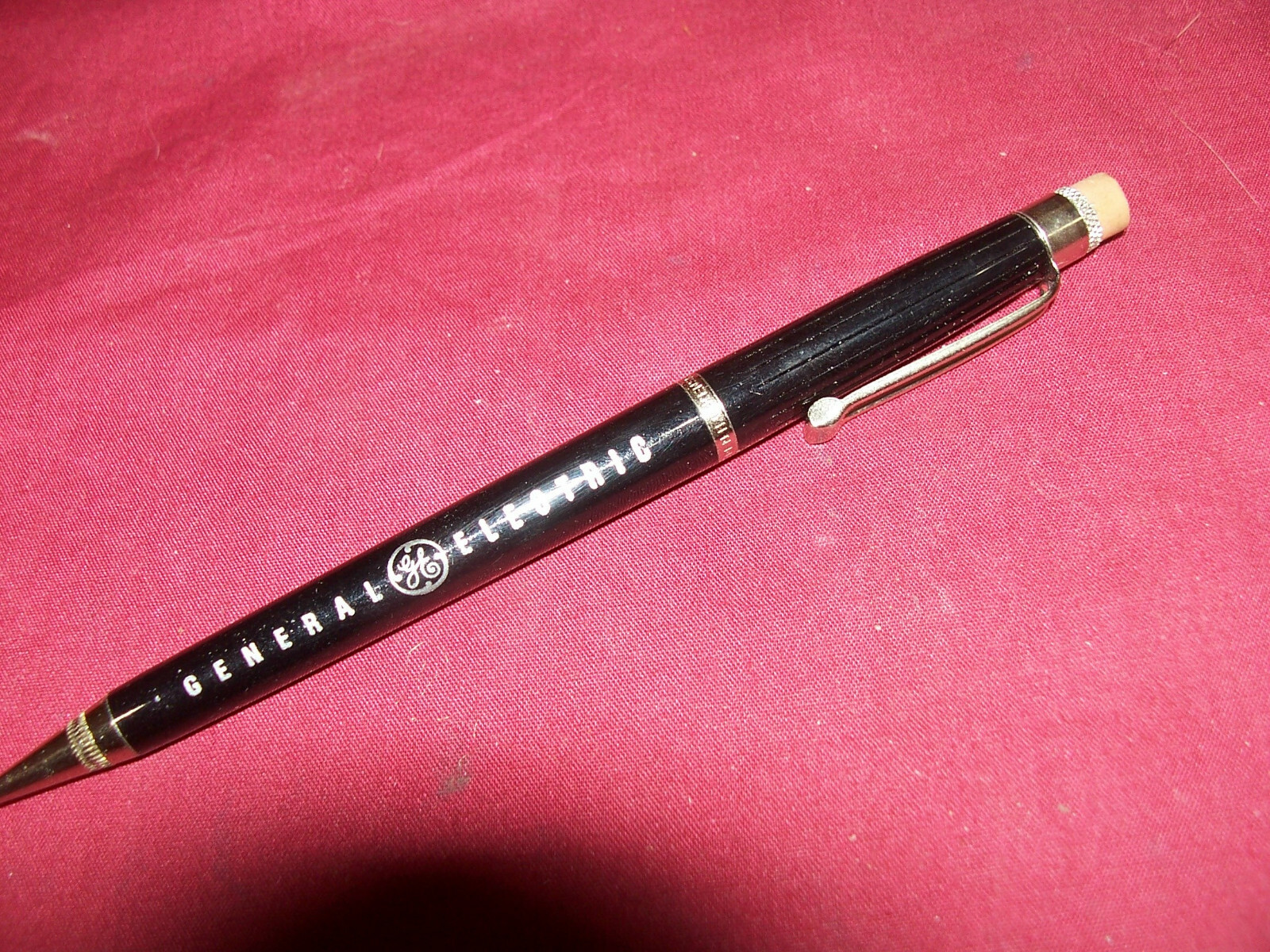 Vintage All-Rite GE General Electric Ad Advertising Mechanical Pencil Old Sign