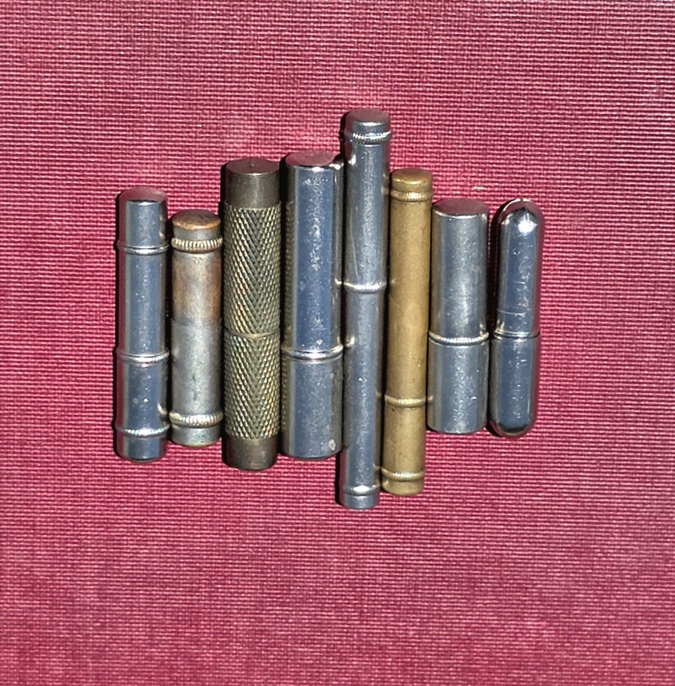 Antique French Mechanical Pencil Lead / Graphite Case Collection – Rare Lot!!!
