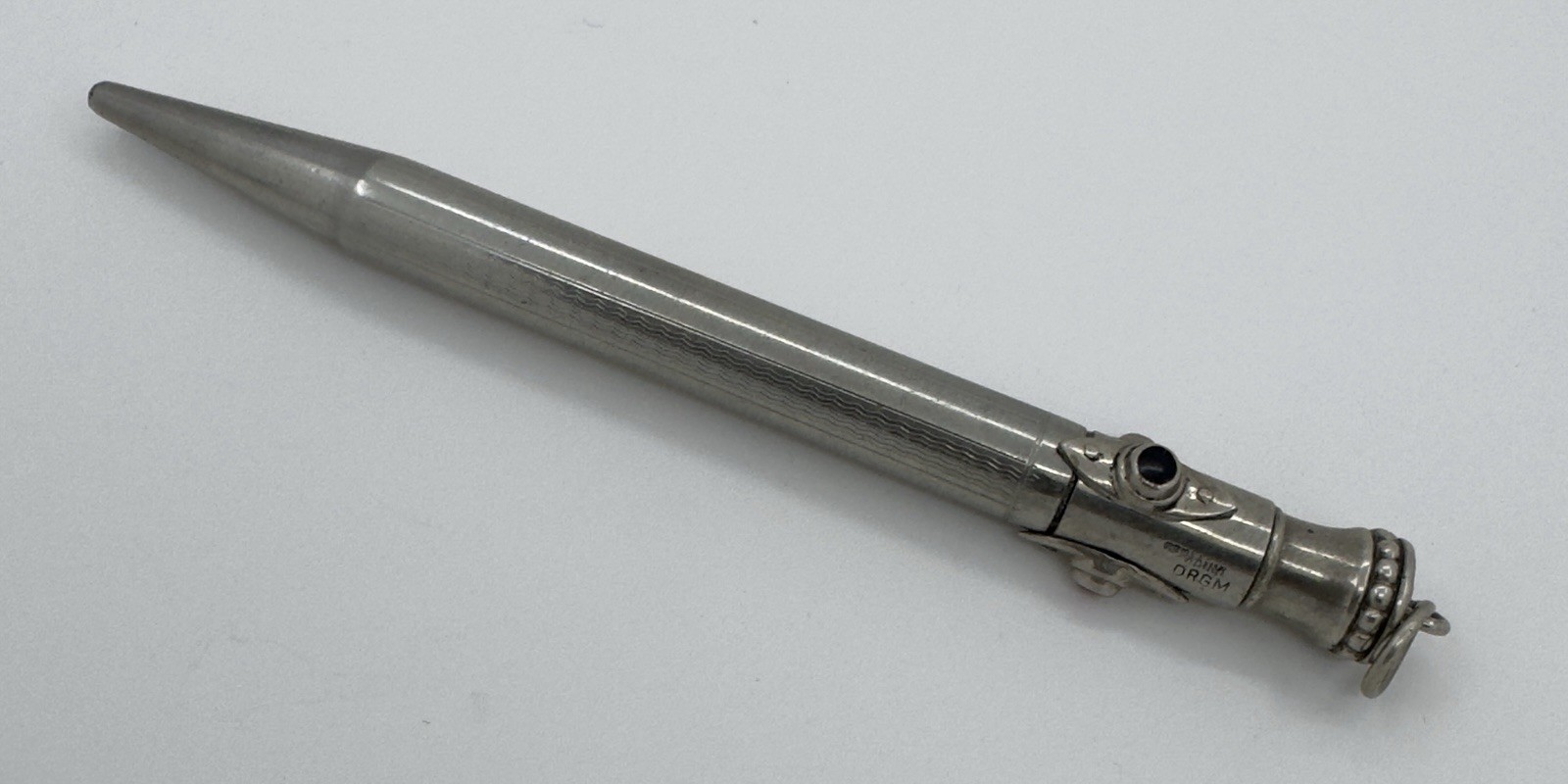 Rare German DRGM Art Deco Guliioché 4-Color Mechanical Pencil c. 1930s – Working
