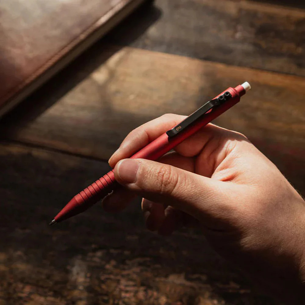 Everyman Grafton Mechanical Pencil, Super Matte, Oxblood