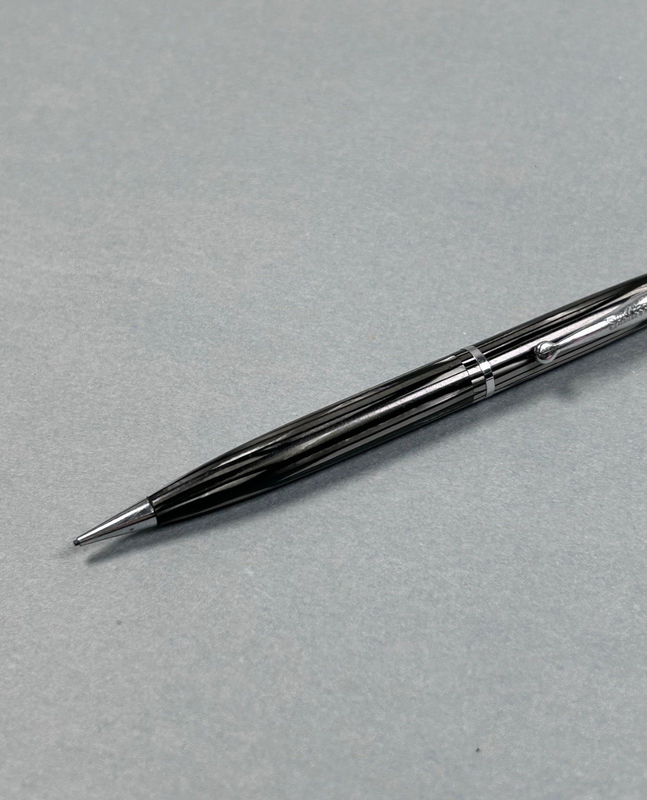 Vintage Sheaffer Striped Mechanical Pencil