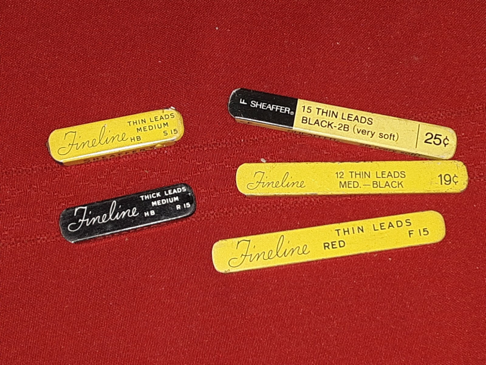 Vintage Fineline Pencil Lead x5
