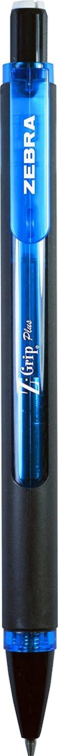 Zebra Pen Z-Grip Plus Mechanical 1 Count (Pack of 3), Green/Yellow/Blue