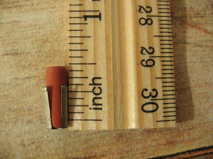 Vintage Parker Pen Jotter Cartridge Pencil Eraser Refills 2 Per Tube 260-0A 2098