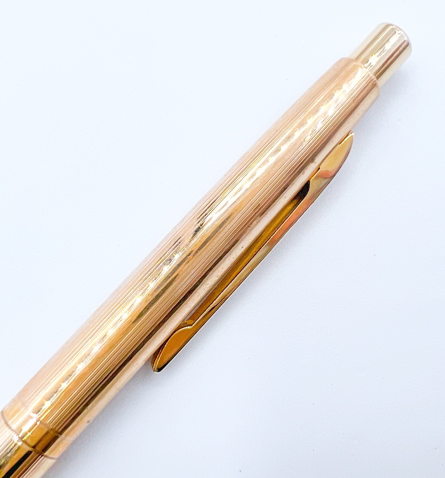 Vintage Platinum Japan 14k Gold Filled Mechanical Pencil 0.5mm
