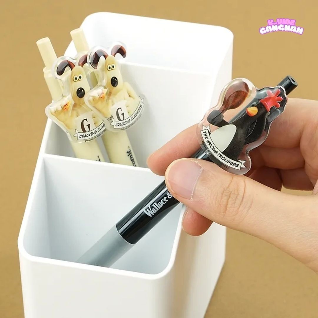 Wallace & Gromit Acrylic Charm Mechanical Pencil 0.5mm Full Box 20pcs