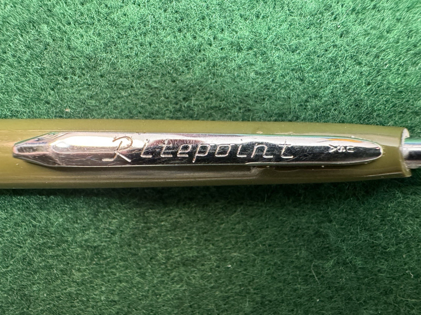 Lot Of 8 Ballpoint Pens & 1 Mechanical Pencil, Ritepoint Wearever Mighty Magnet