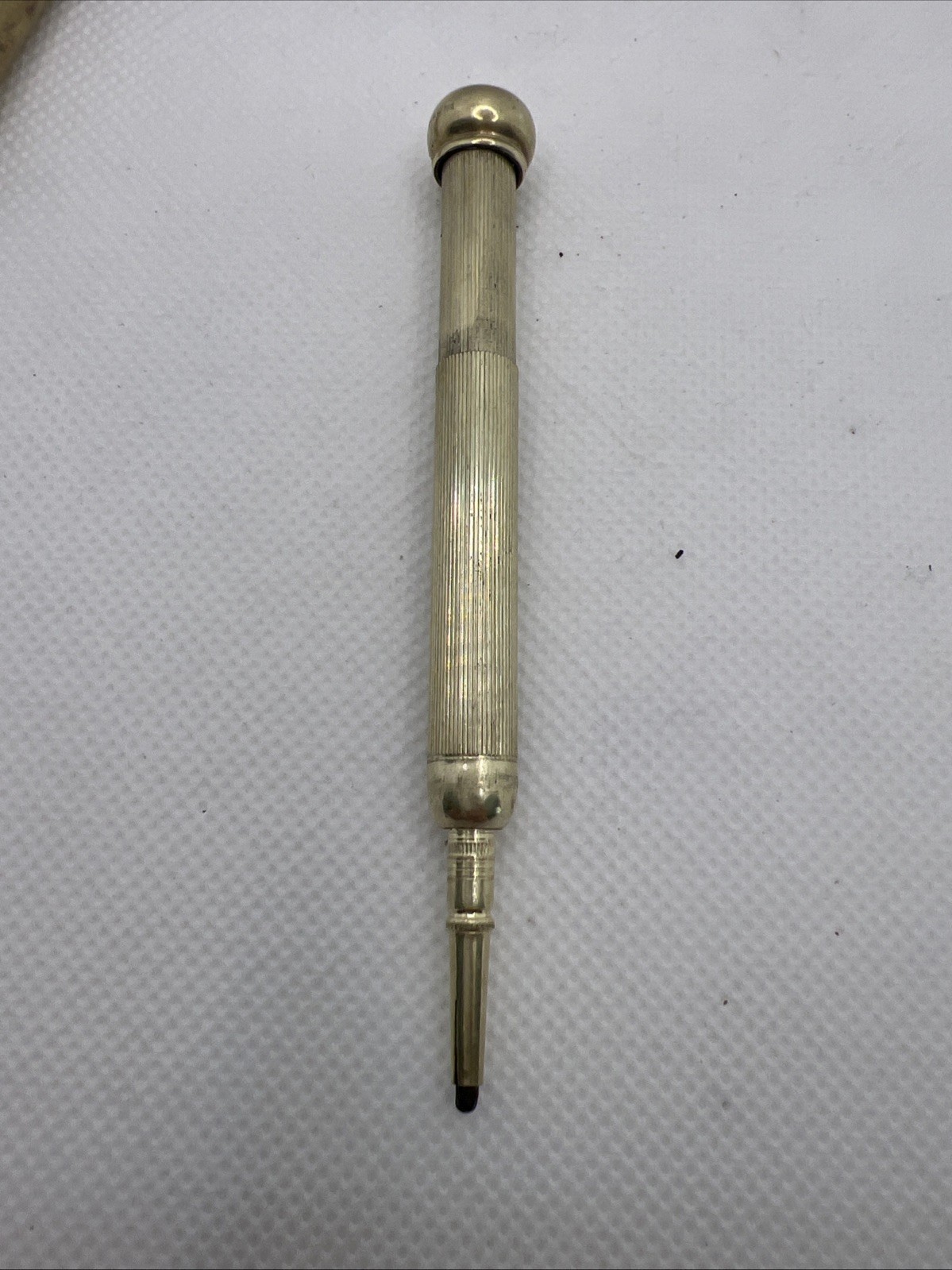 Magic Pencil Retractable Pencil Pendant 14 CT Gold Filled Antique Art Deco