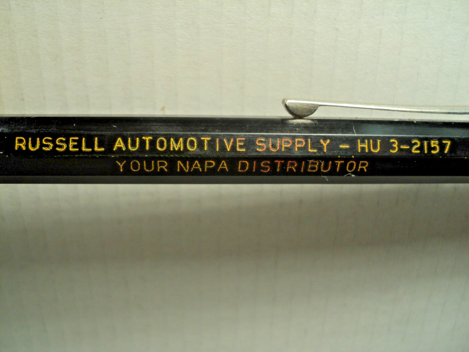 Vintage Autopoint Mechanical Pencil Russell Automotive 5-3/4″ NAPA