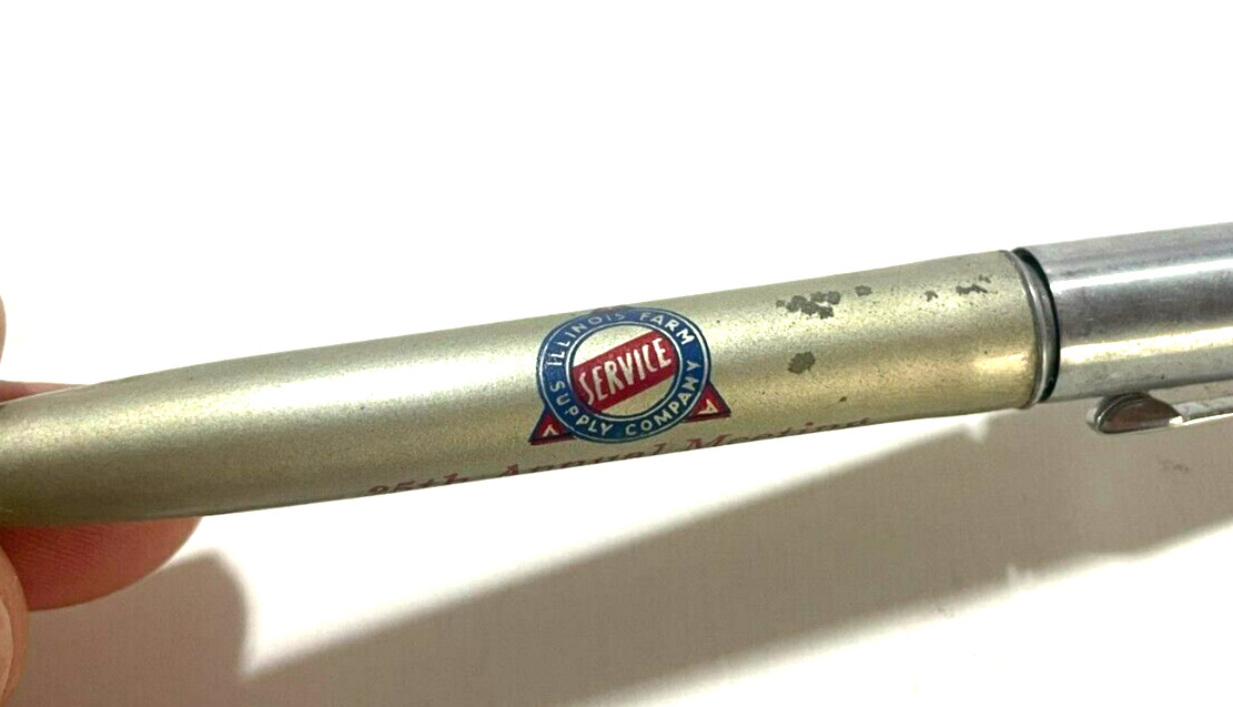 McDonough Svc 1955 Annual 25th Illinois Farm c. 1955 Mechanical Pencil Ritepoint