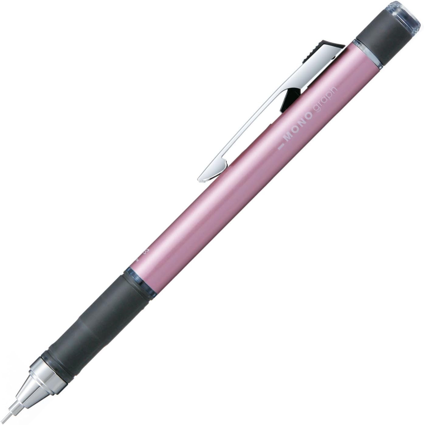 Tombow Pencil MONO MONO Graph Mechanical Pencil with Rubber Grip Pink DPA-1