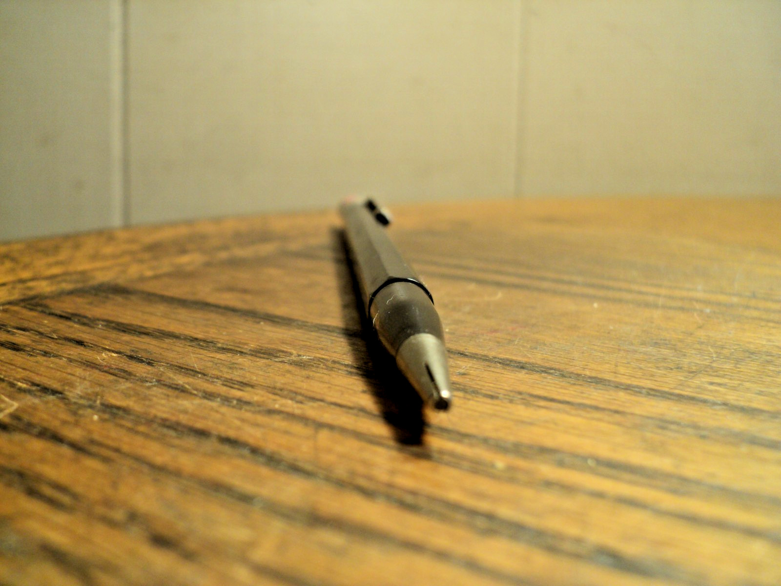 Vintage 10 Pack Durolite Mechanical Pencil Black Body & Tip NOS Seconds? 5-3/4″