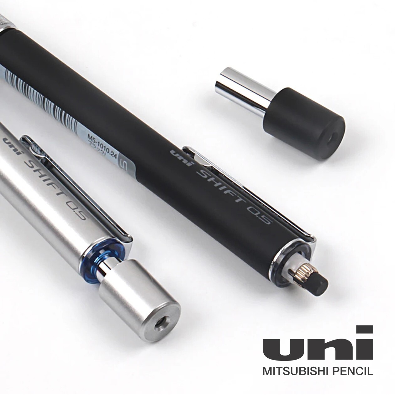 Mitsubishi Uni-Ball SHIFT Retractable Guide Mechanical Pencil 0.5mm Japan Made