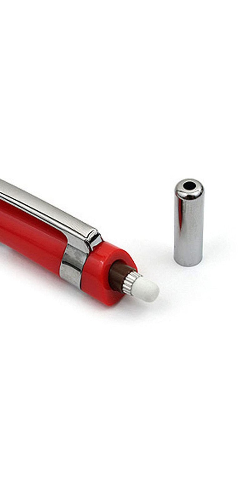 Tikky Mechanical Pencil HB 0.70mm Red Barrel Drafting Drawing Art Supplies