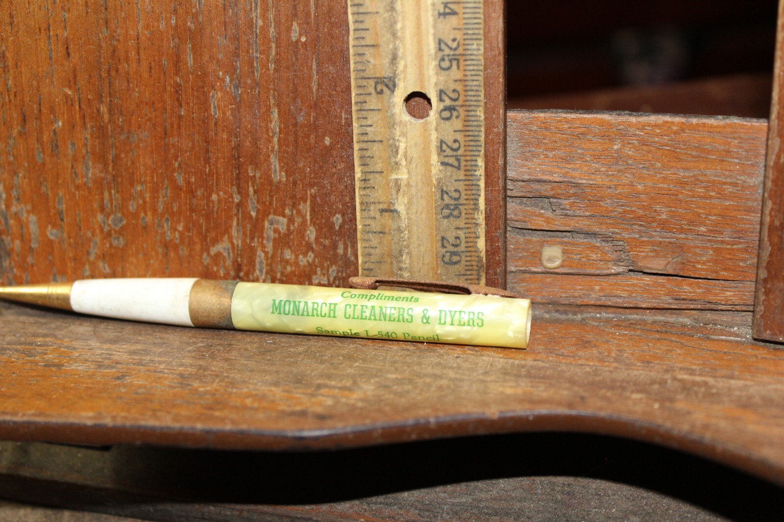 Vintage Mechanical Pencil Sample L-540 Monarch Cleaners