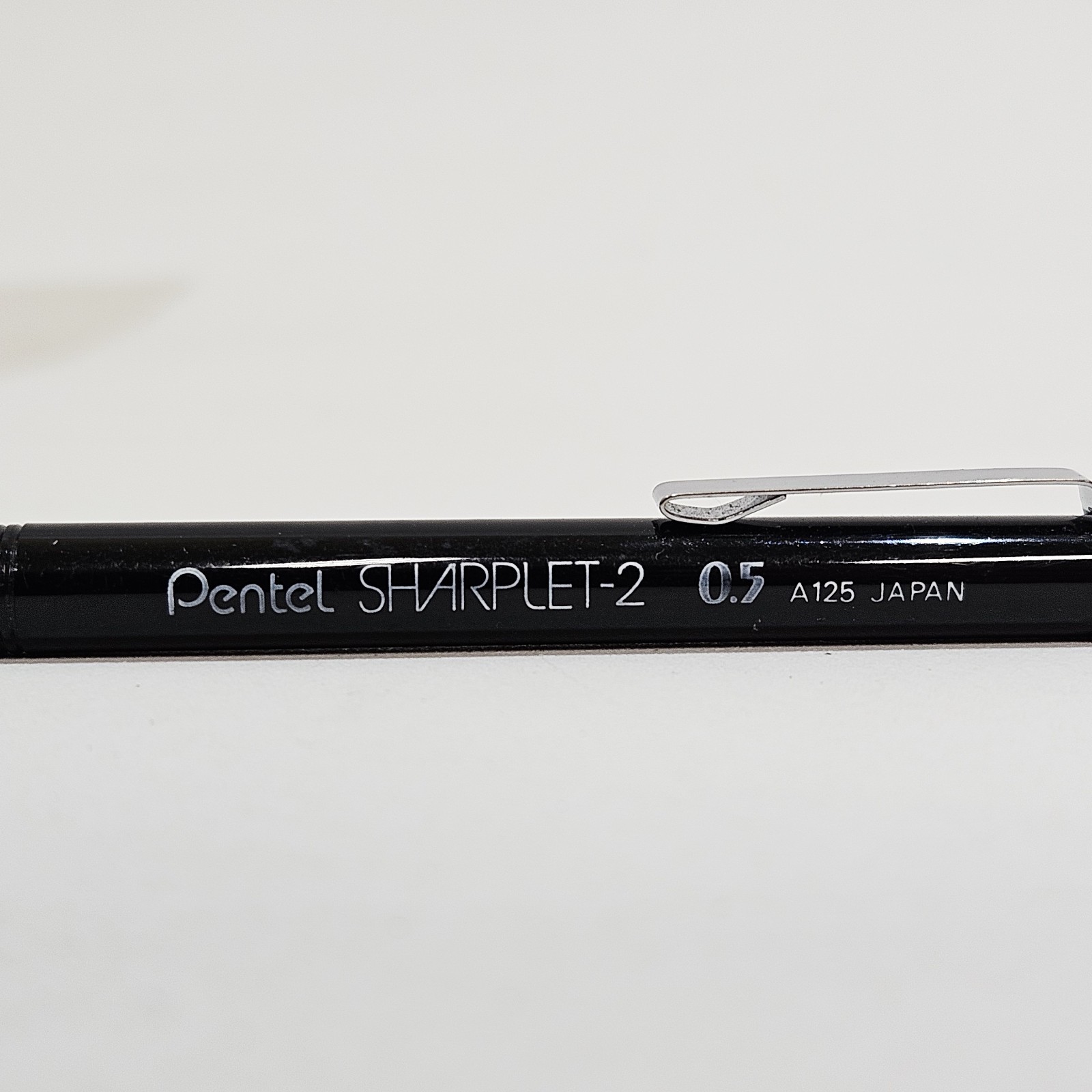 4 Pentel Sharplet-2 Automatic 0.5MM A-125A Mechanical Pencils Black Japan Vintag