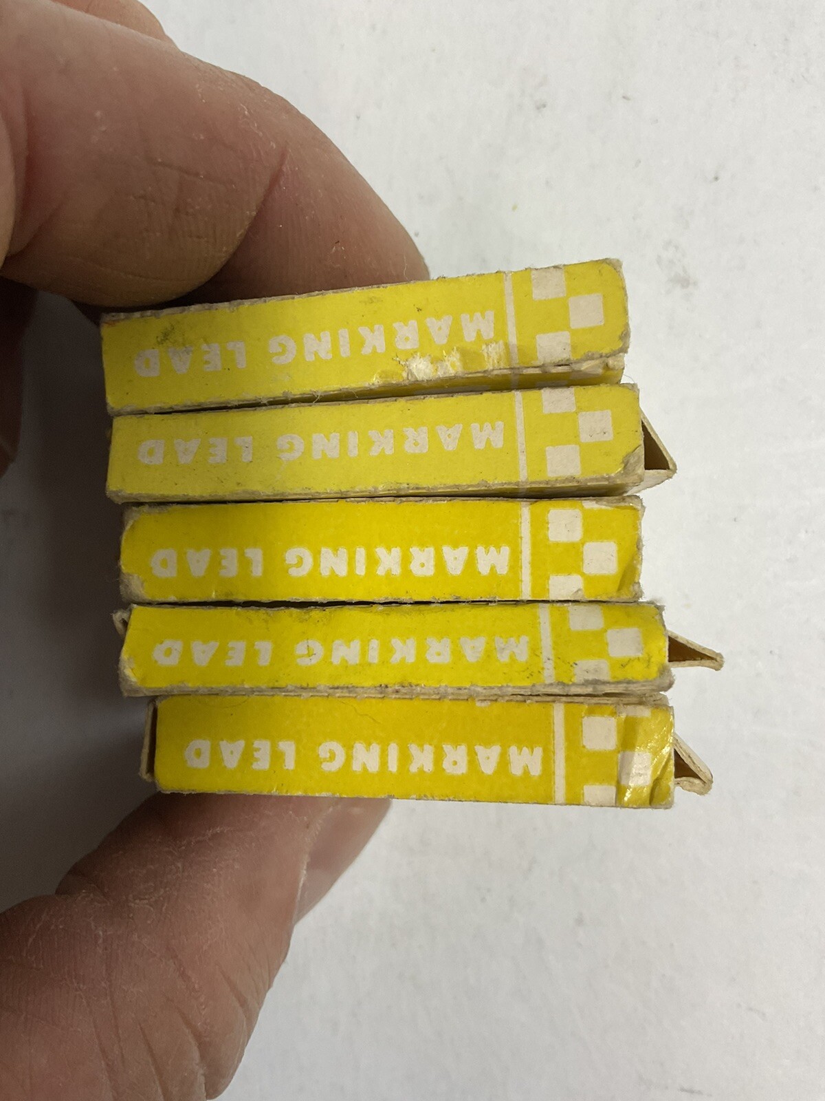 Listo Yellow Leads No 162 Vintage Lot Of 5 FoundArtShopCom