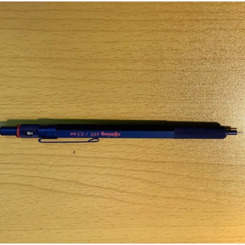 rOtring Mechanical Pencil Iron Blue 600 0.5mm [Near Mint] limited From JAPAN◎