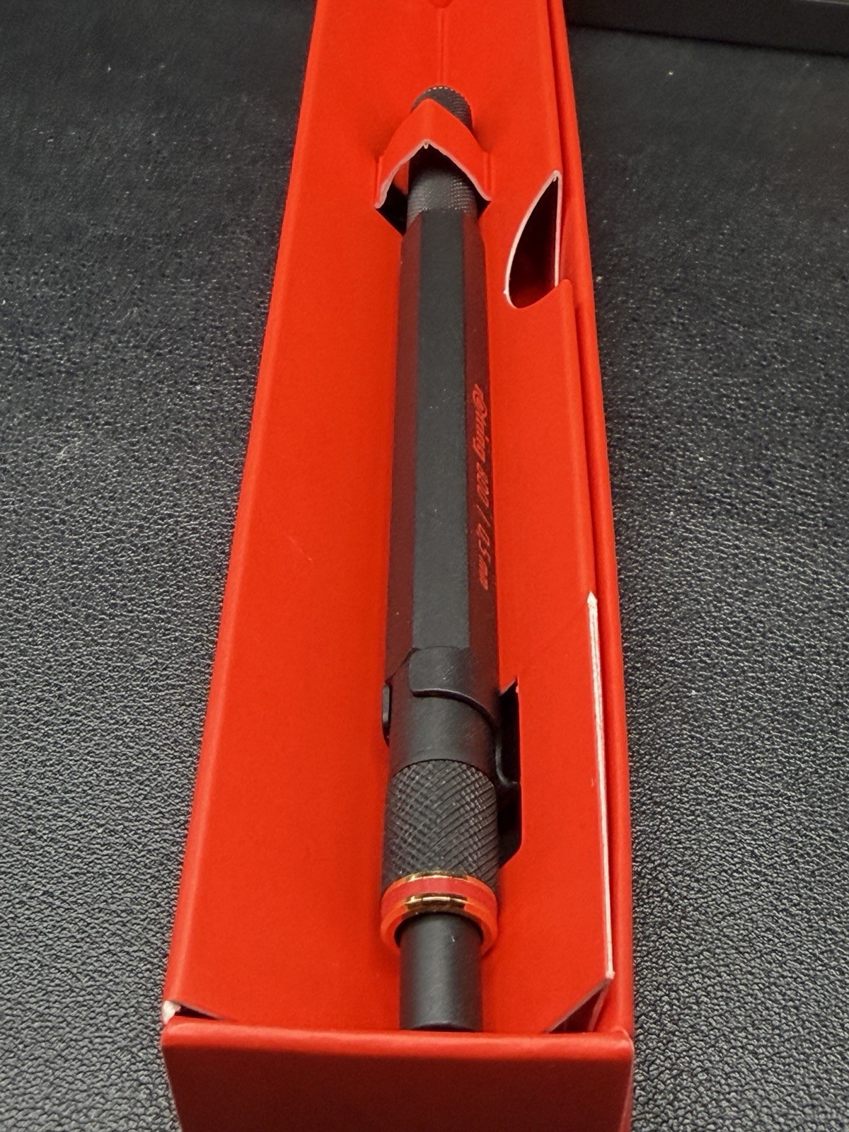 Rotring 800 Retractable Mechanical Pencil 0.5mm | Black Metal | 1904447